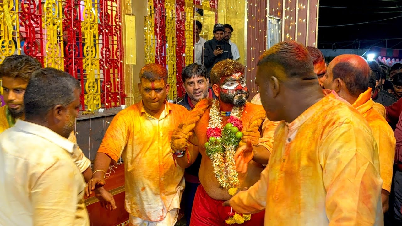 Lal Bazar Mahankali temple Potharaju gavvu 2024 | Potharaju gavvu at Lal bazar Bonalu | Bonalu 2024