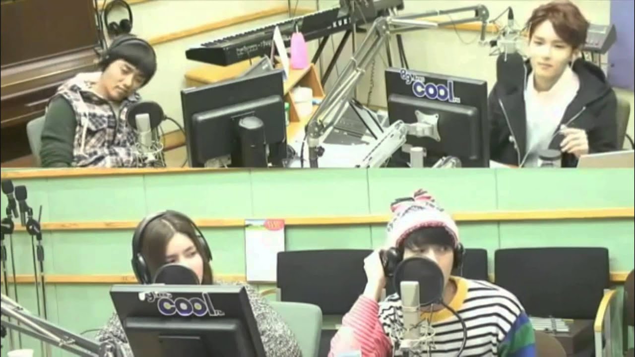 BTOB Minhyuk singing in Super Junior Kiss The Radio