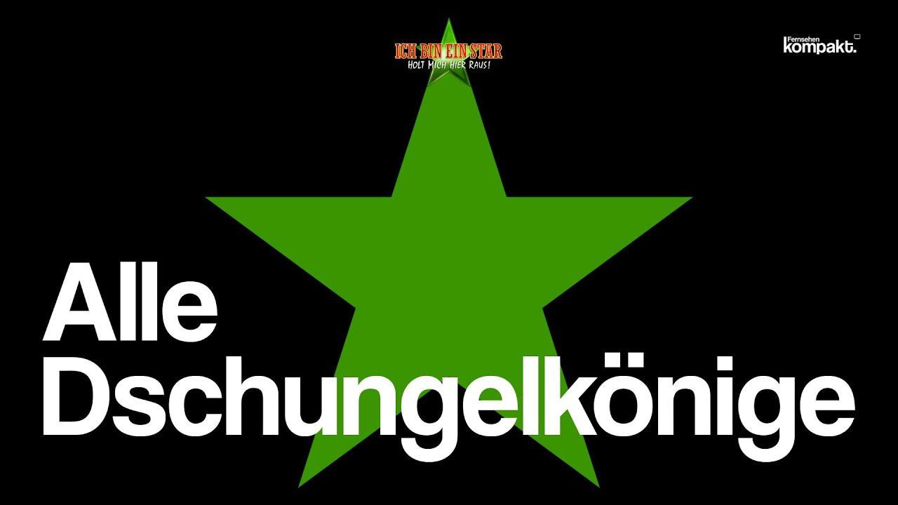 Alle Dschungelkönige aller Staffeln | Djamila Rowe gewinnt 2023 #ibes