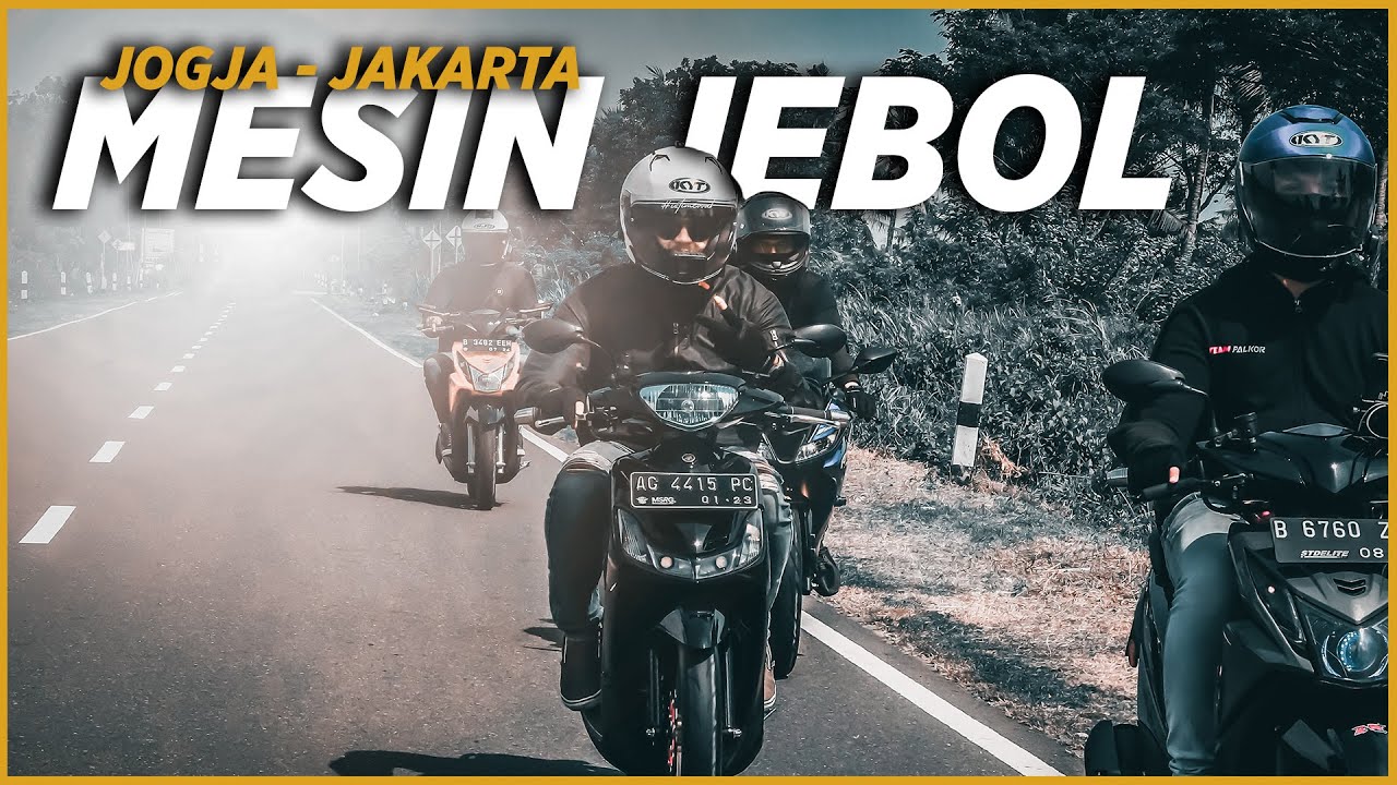 TOURING NAIK MIO | MESIN JEBOL | Jogja - Jakarta #MSRG