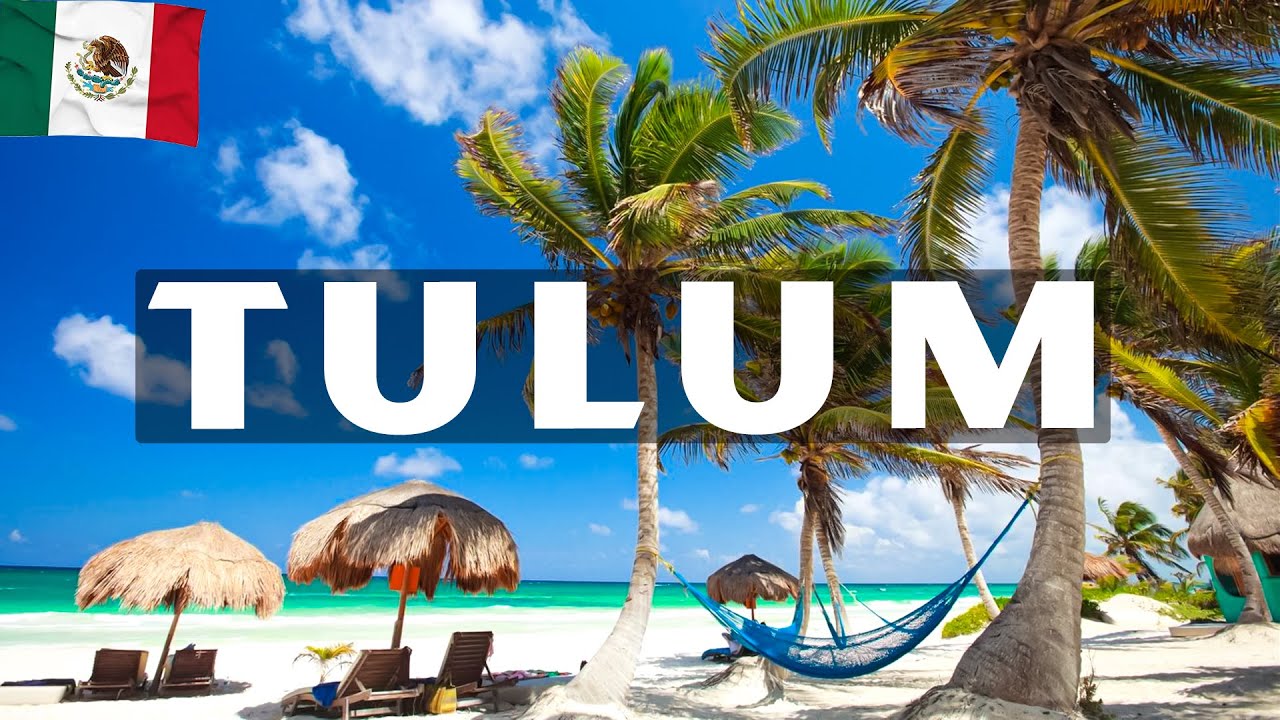TULUM 4K - The Most Beautiful Paradise Island in Mexico - Scenic Relaxation Video 4K 60 FPS