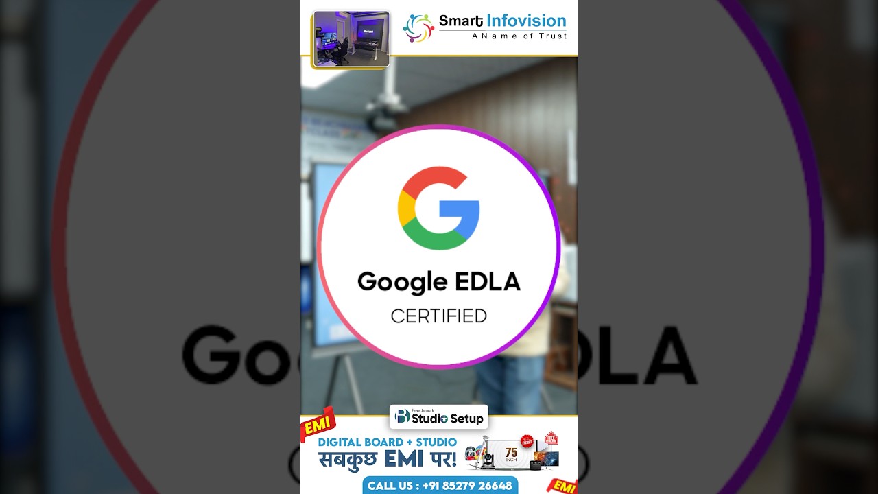 What is Google EDLA-Certified Interactive Flat Panels?😧 II Maxhub U3 Interactive Flat Panel
