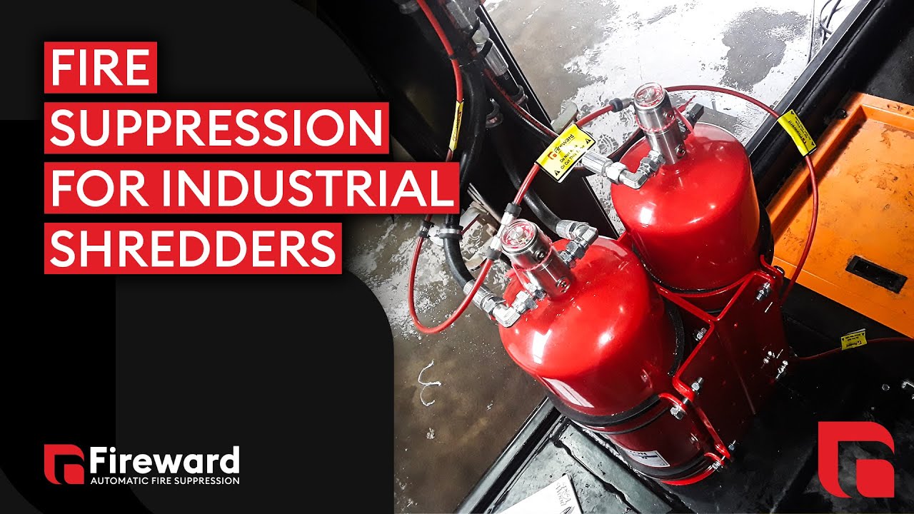 Automatic Fire Suppression for Industrial Shredders ♻️ | BSH Recycling