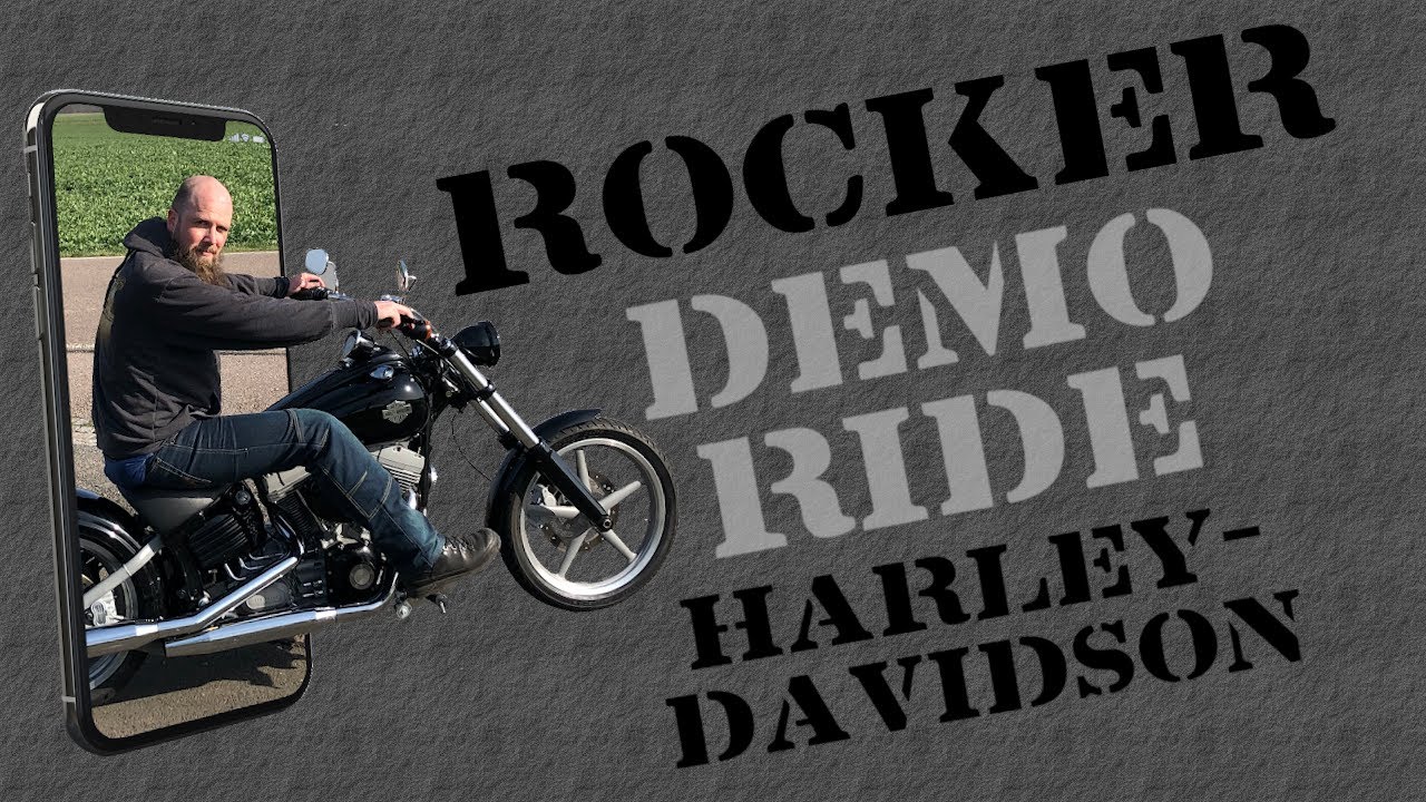 Let's Rock! - Harley-Davidson Rocker 2009 Test Ride