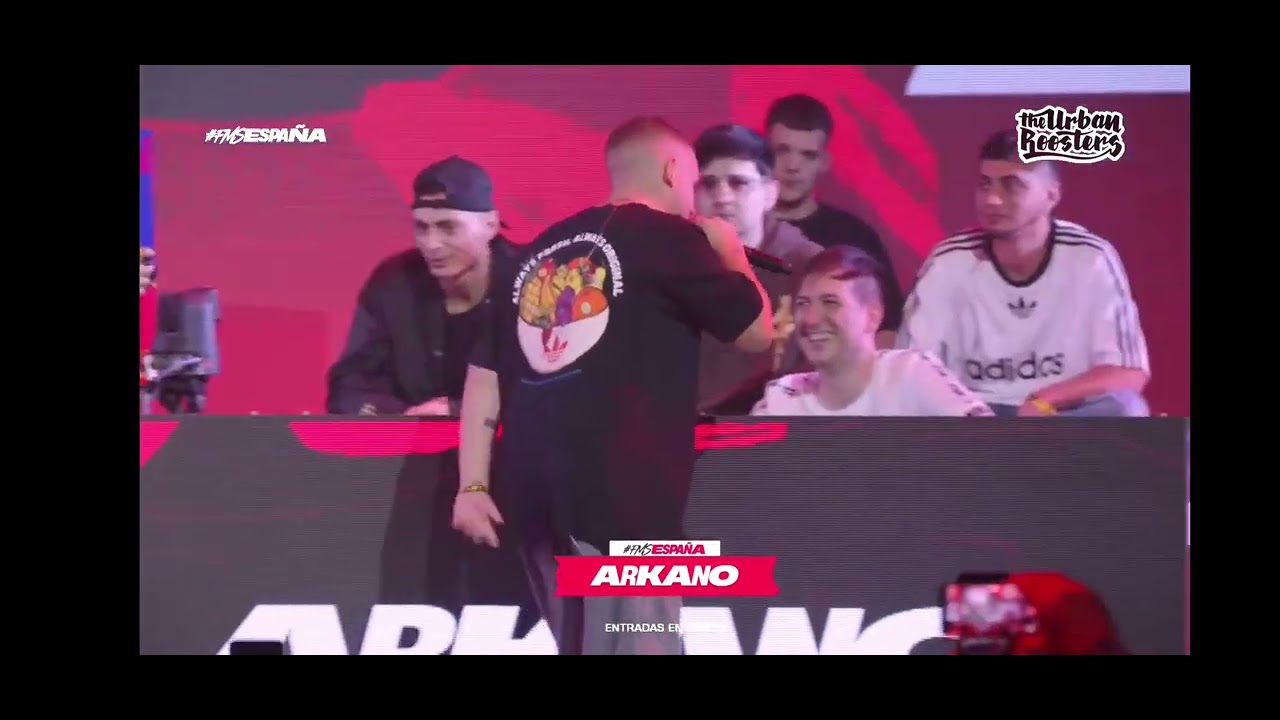 ARKANO le tira a CHUTY en su minuto de PRESENTACI&Oacute;N FMS Espa&ntilde;a