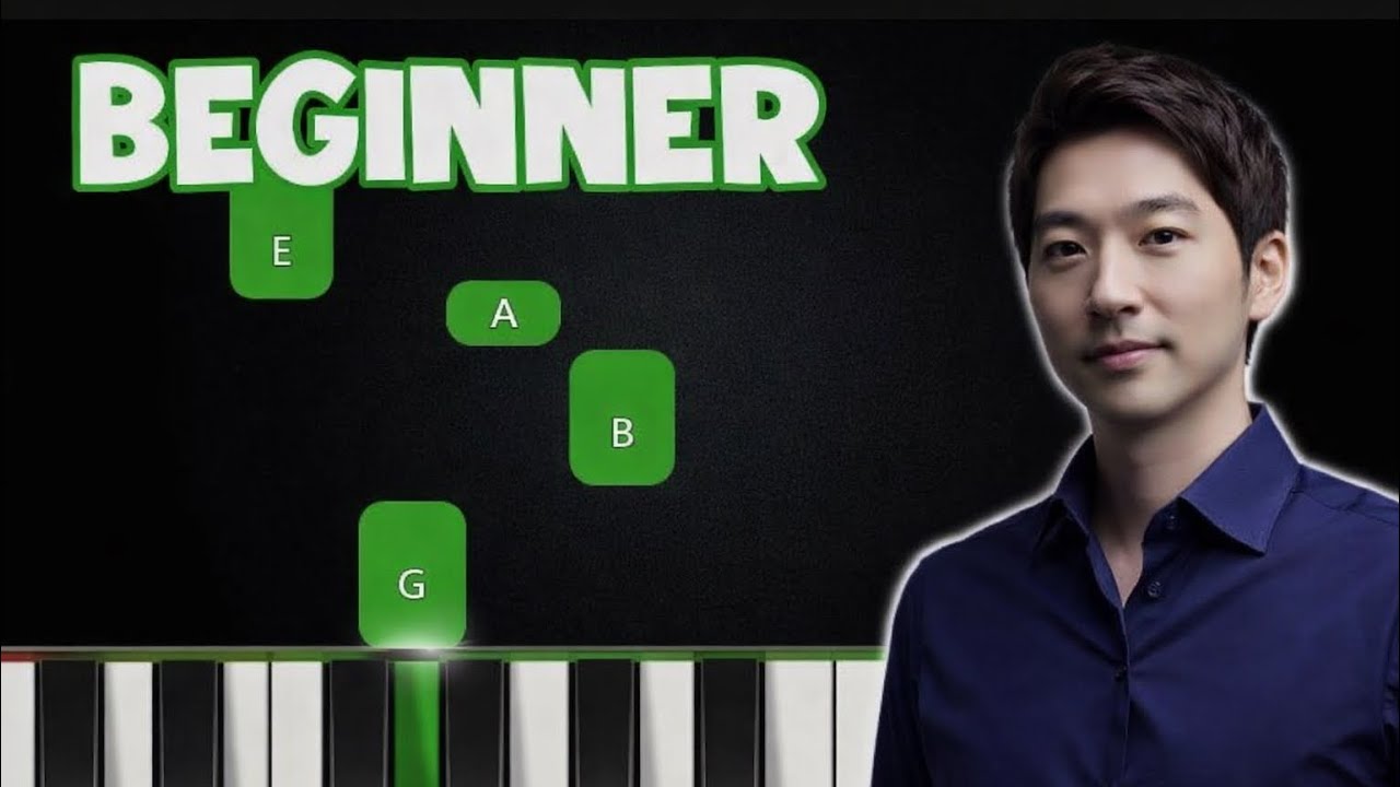 River Flows In You - Yiruma / BEGINNER PIANO TUTORIAL / EASY PIANO