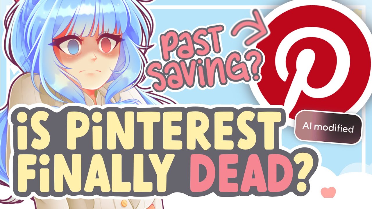 Is Pinterest COMPLETELY RUINED for Artists Now? (+ New Anti-AI Features) || SPEEDPAINT + COMMENTARY
