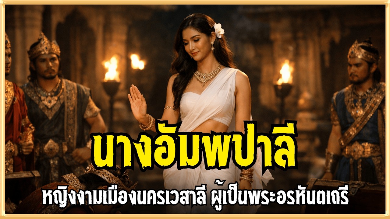 นางบำเรอผู้บรรลุธรรม อัมพปาลี โสเภณีที่กราบพระพุทธเจ้า l #ตนเล่าธรรม