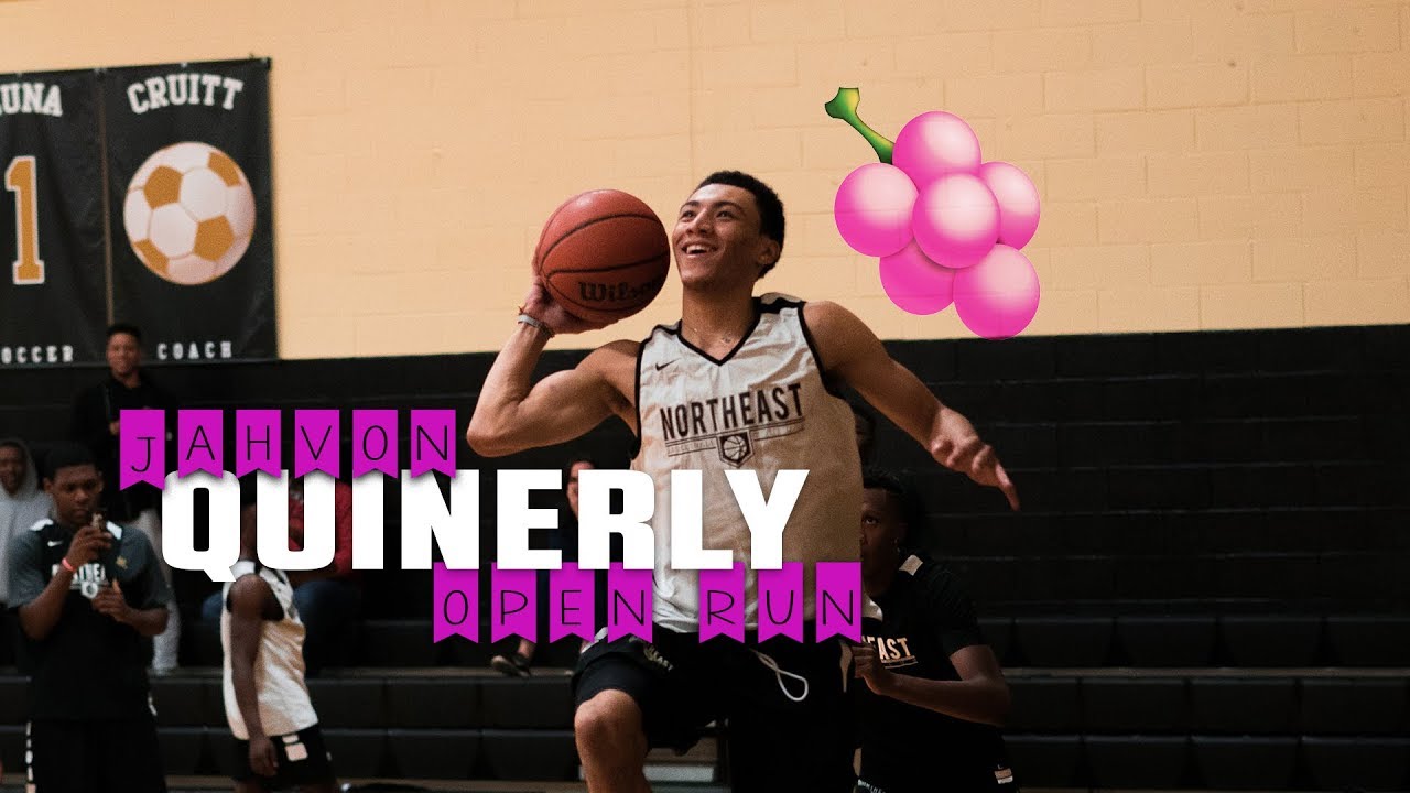 Jahvon Quinerly LIGHTS UP Preseason Open Run!!