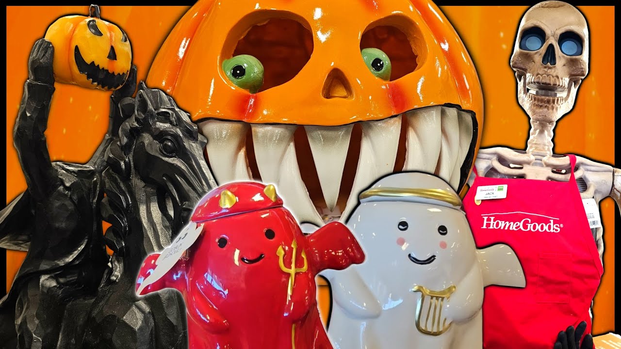 HALLOWEEN HUNTING 2025 at TJMAXX HOMEGOODS BURLINGTON HOBBY LOBBY