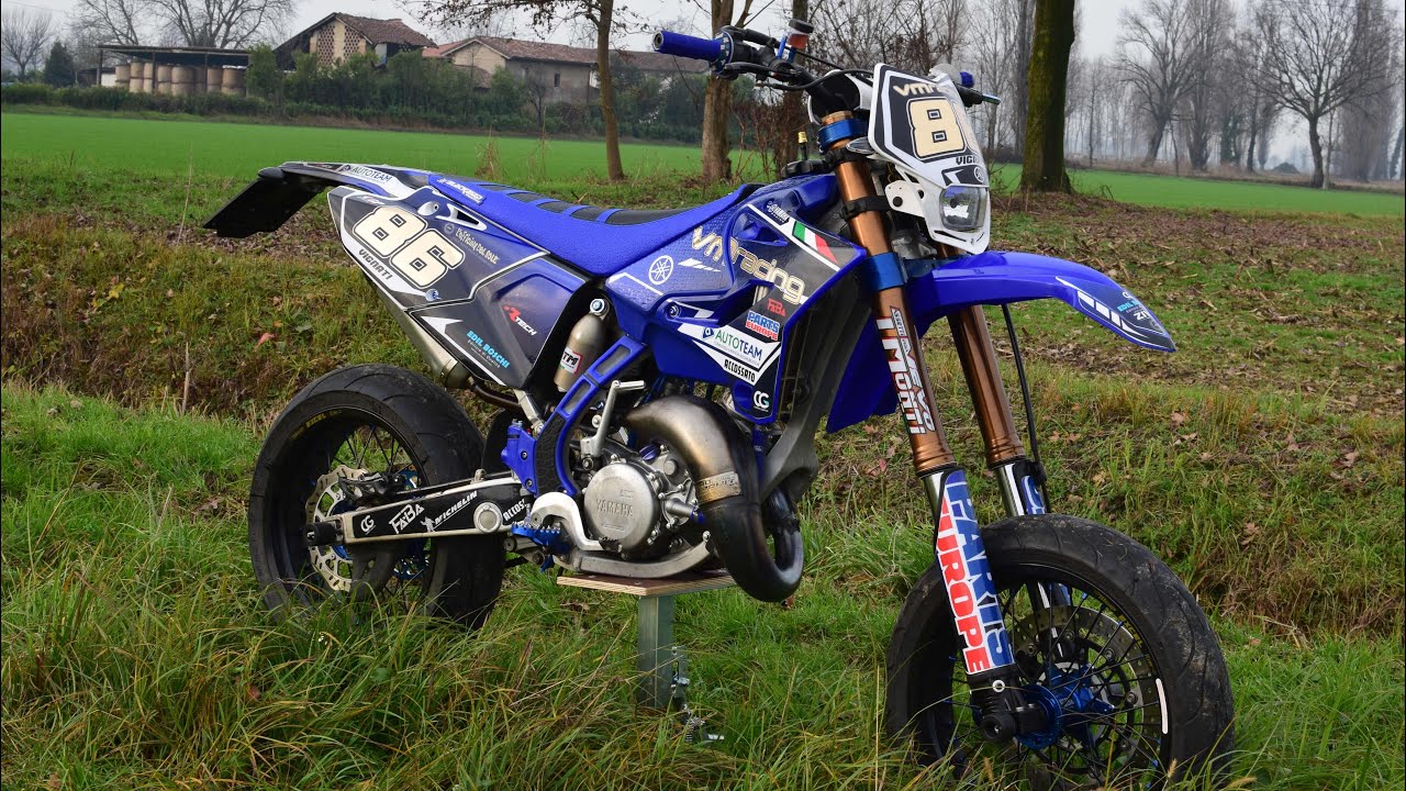 TEST YAMAHA yz 125 motard *innamorato perso*