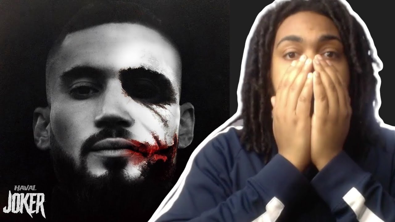 SWEDISH RAP REACTION HAVAL - JOKER (LYRIC VIDEO)