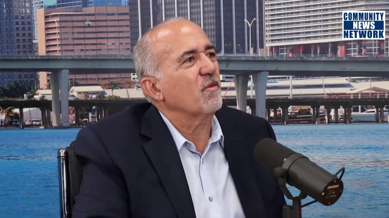 Michael Miller talks with Doral Councilman Pete Cabrera talk about the city.