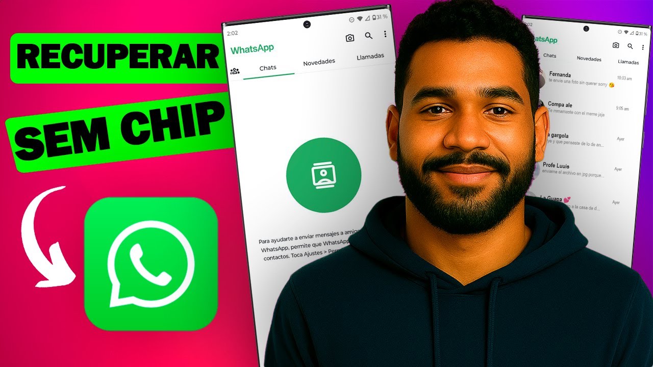 RECUPERE SEU WHATSAPP SEM CHIP E SEM CÓDIGO DE VERIFICAÇÃO [2 MÉTODOS]