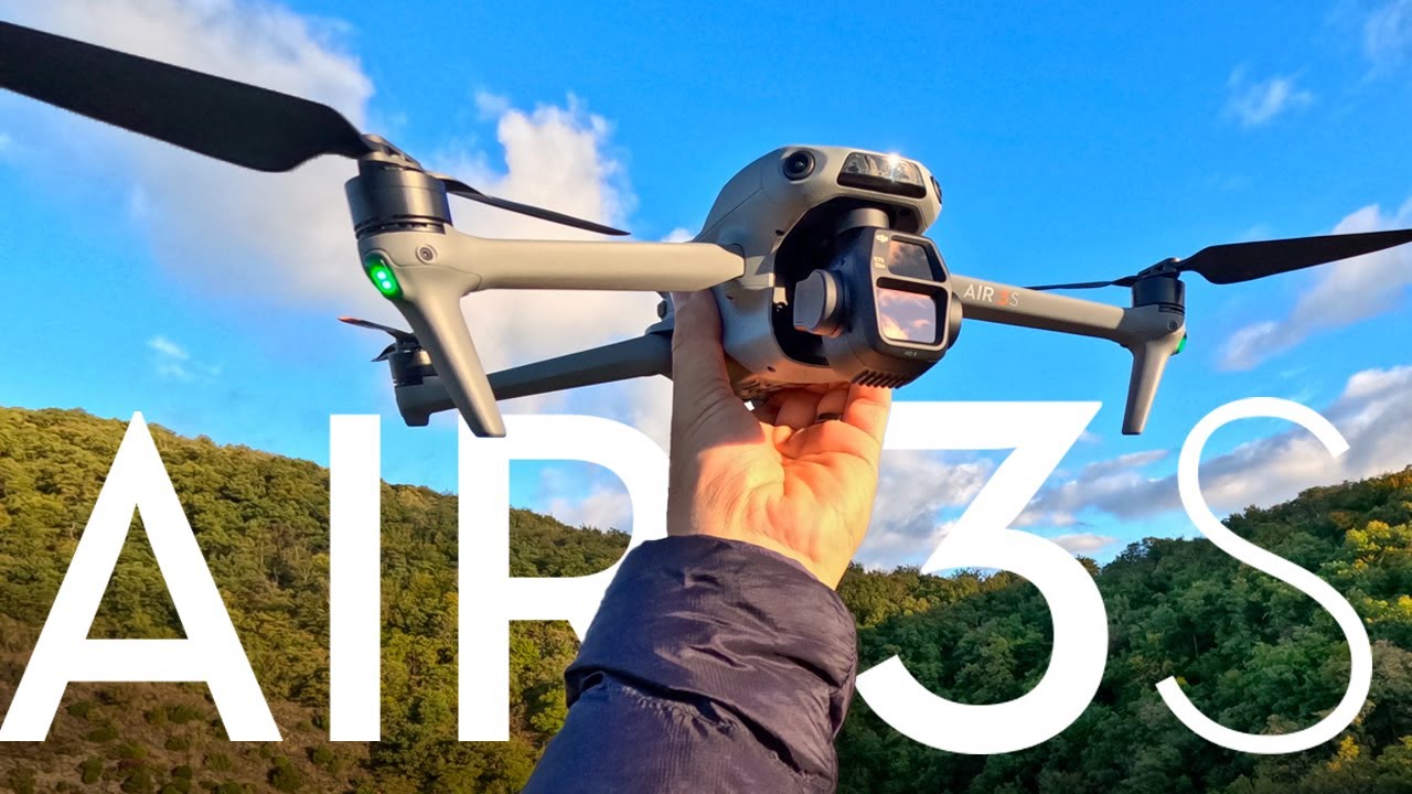 DJI AIR 3S : DÉTECTION LASER et CAPTEUR 1 POUCE !
