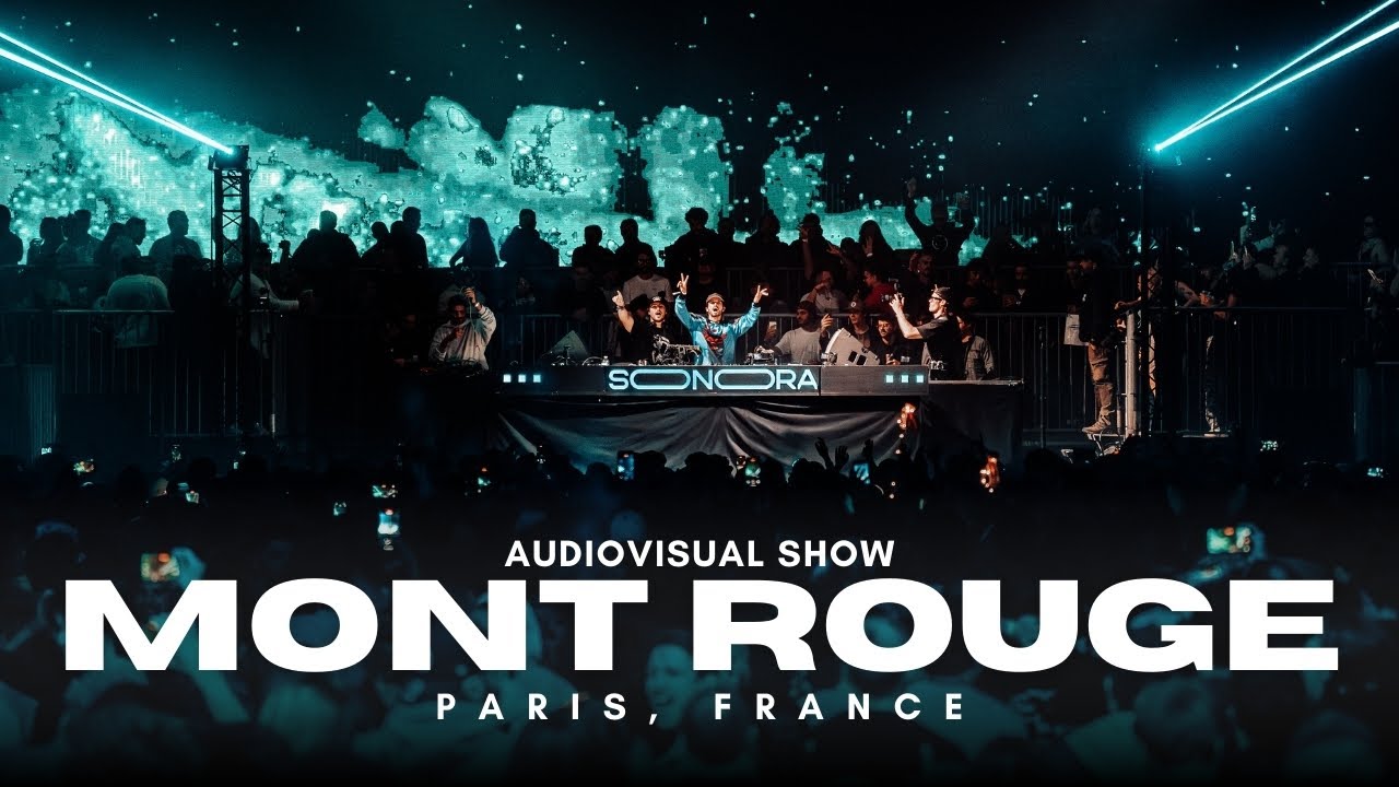 MONT ROUGE: AUDIOVISUAL LIVE SHOW IN PARIS #House #TechHouse