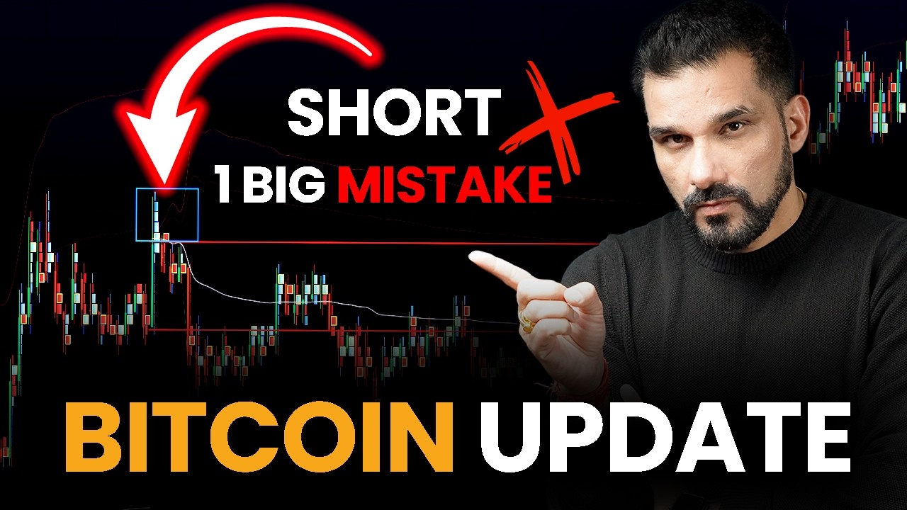 Разбор графика BTC + 1 дорогостоящая ошибка | НА ХИНДИ