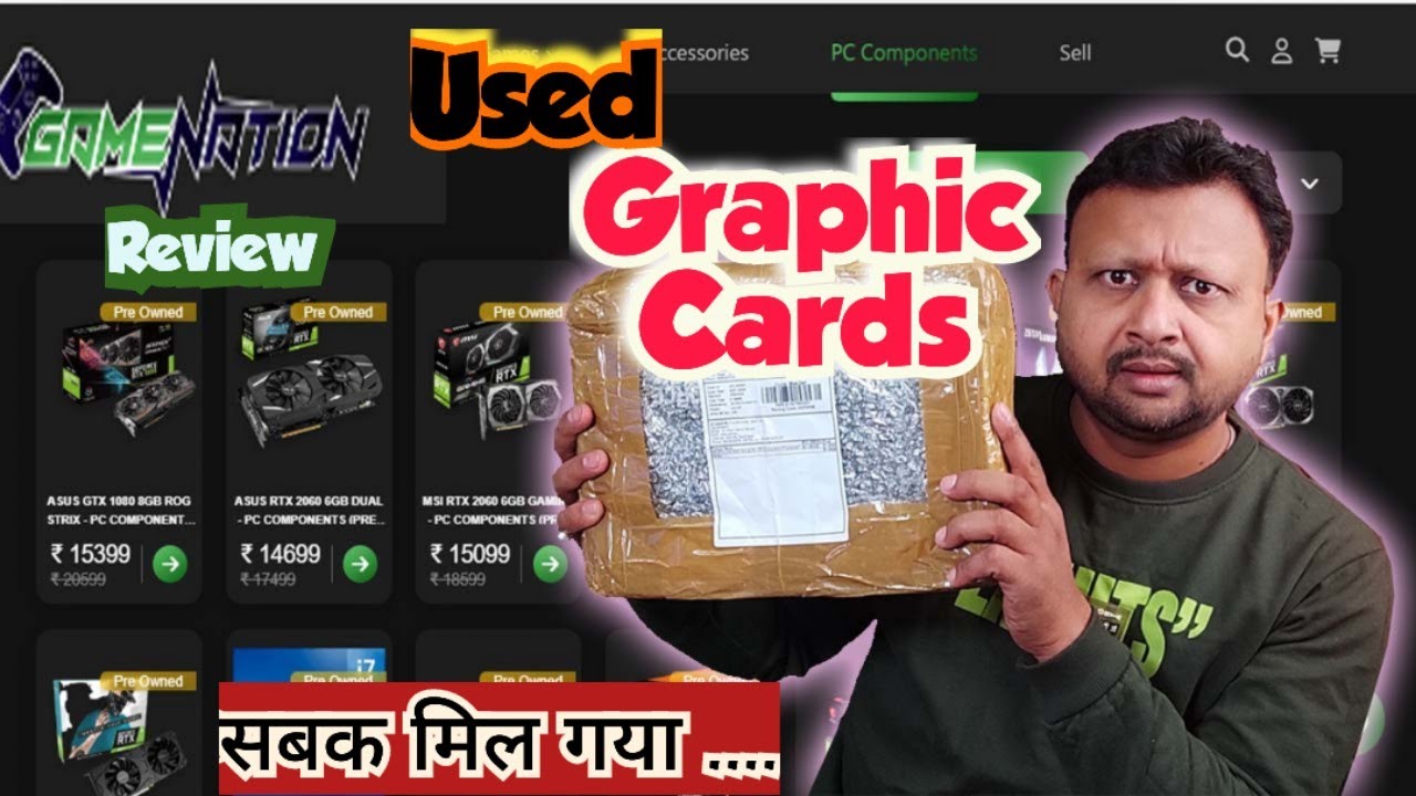 Used Graphic Card from Game Nation || Second Hand Graphic Card online Buy