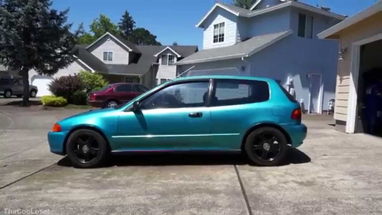 1992 Honda Civic HB VX 5 Speed - in and out