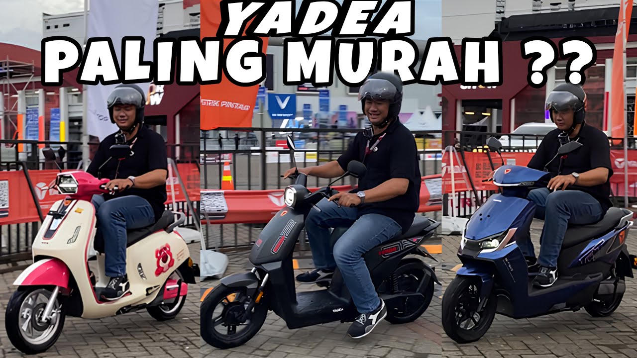 RASANYA MURAHAN GAK NIH⁉️NYOBAIN MOTOR LISTRIK YADEA ORIS(RS20), GT20 & SEPEDA LISTRIK YADEA VEKOO