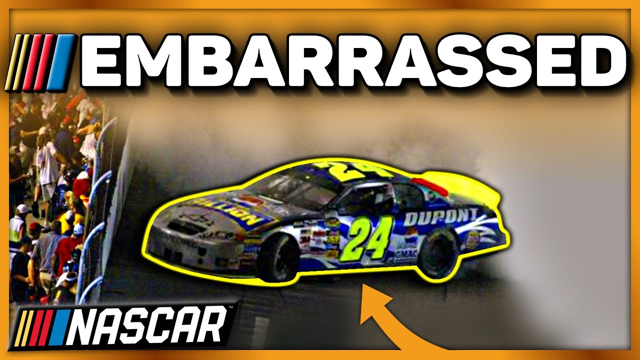 When Jeff Gordon EMBARRASSED Coke