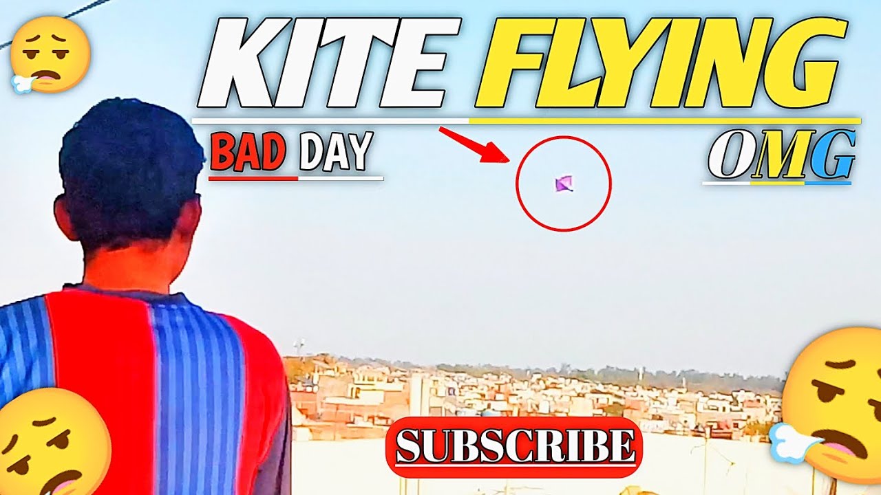 Kite FLYING Video| BAD Day In Kite flying |Kite| || Kite lover Vlog ||