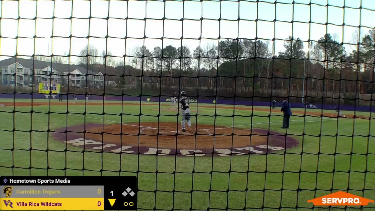 Carrollton @ Villa Rica: Baseball 2/6/2026