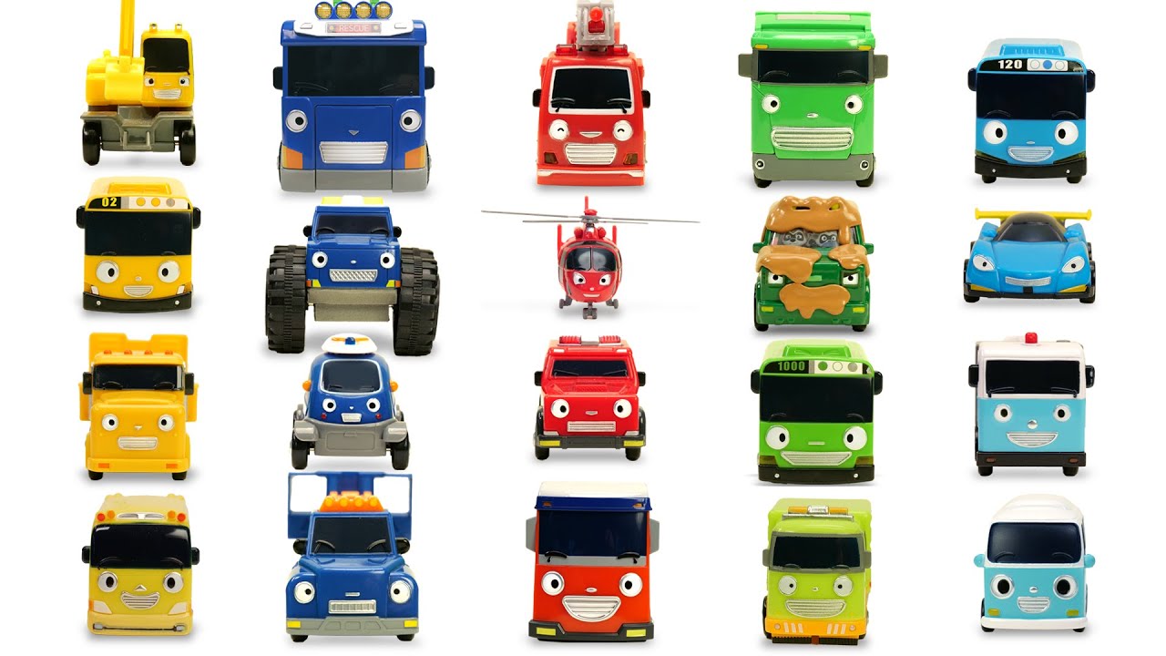 Tim Penyelamat Pahlawan l Lagu anak l Cartoon for kids l Mobil Mainan l Tayo Bus Kecil