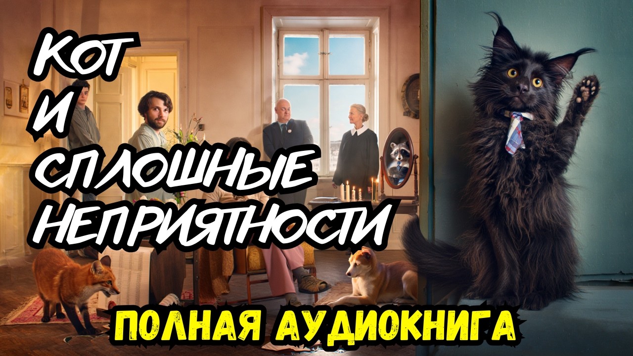 Слушать аудиокнигу: Кот и сплошные неприятности | полностью