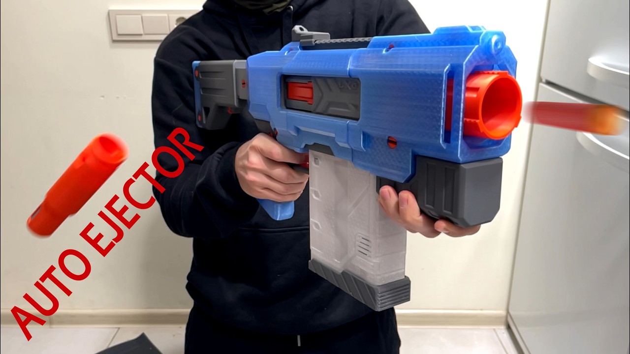 Leblasto Bastion &ndash; Full Auto Shell-Ejecting 3D Printed Blaster
