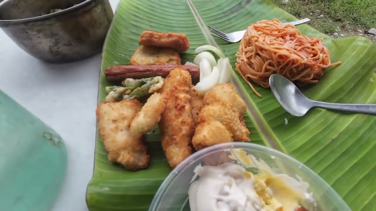 SELEPAS MEMBAJA ANAK POKOK BUAH²AN.\\KITA GORENG IKAN TUMAN YANG BARU DAPAT MENU DI KEBUN WESTERN//