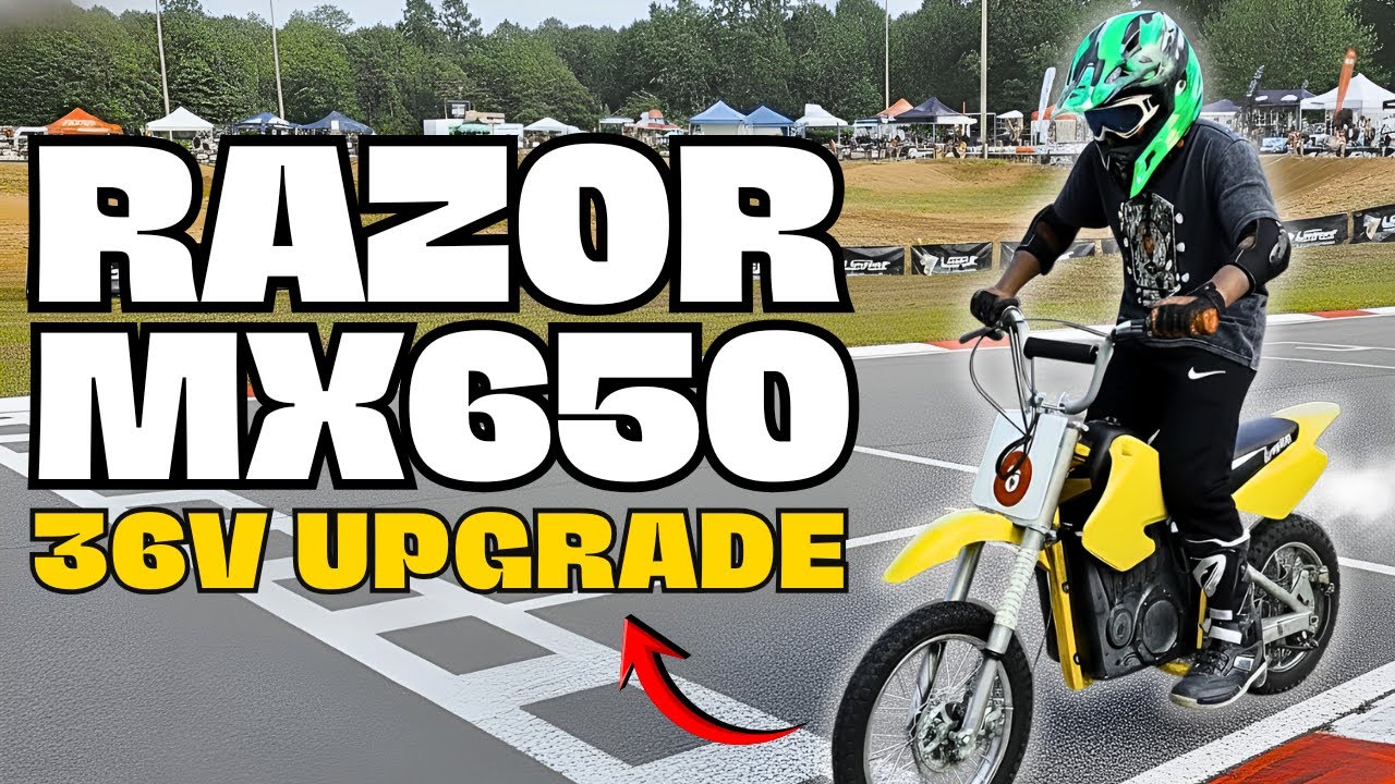 Обновление литиевой батареи Razor MX650 на 36 В (теперь она намного лучше!)