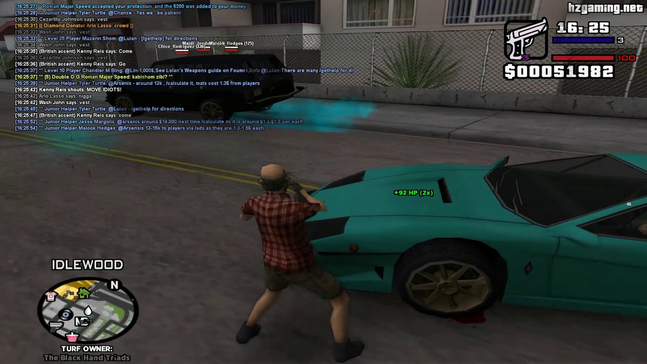 [HZRP] No Point Tryna Run (New Gta in desc)