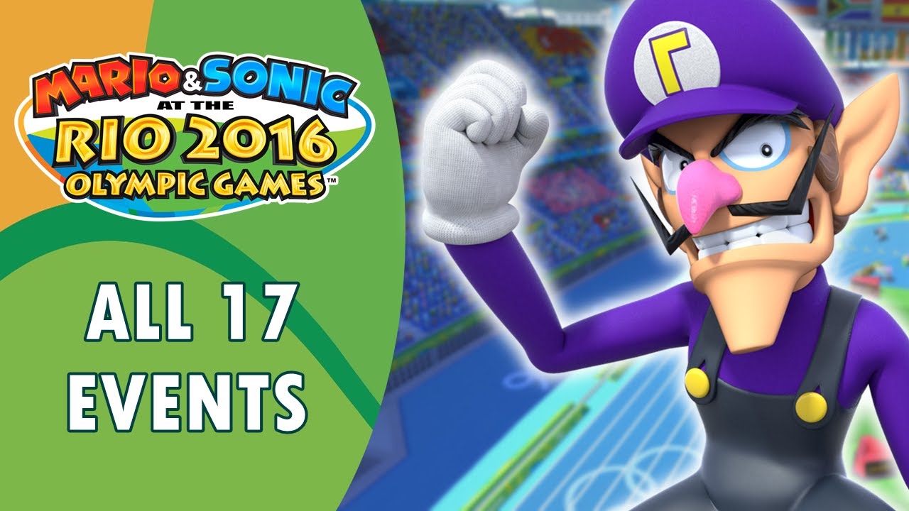Mario & Sonic at the Rio 2016 Olympic Games - Waluigi (All Events)
