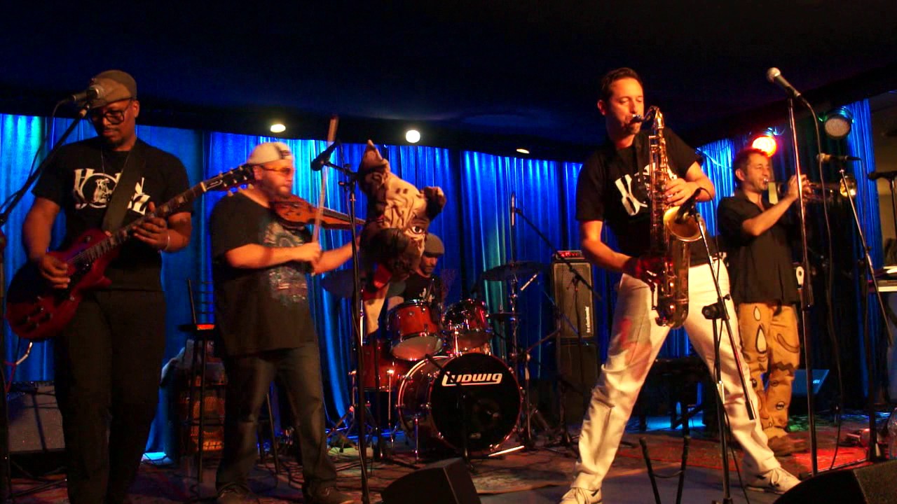 HORNDOGZ feat. FELIX LAHUTI #Wooof (part 9 *Bulletproof) @ Kozlov Jazz Klub/Moscow 12.11.2016