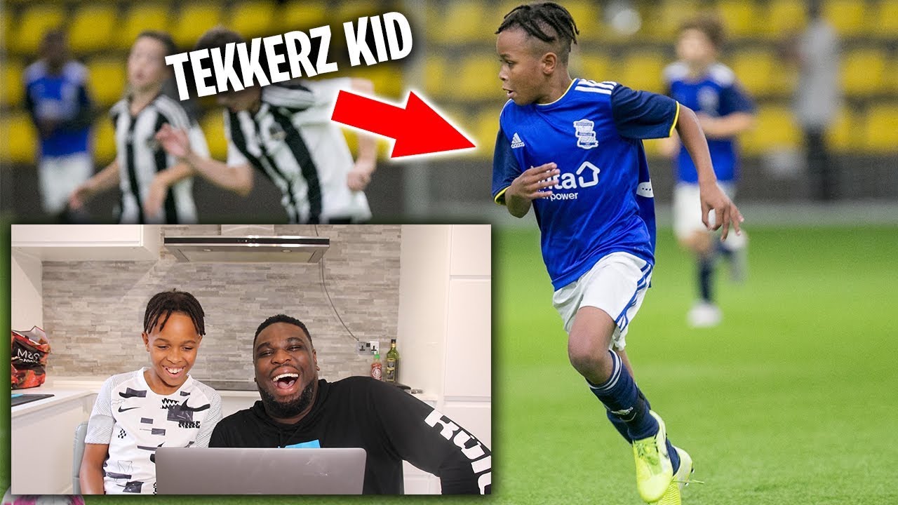 DAD Reacts to Kid Footballer GOOD and BAD Unseen Gameplay