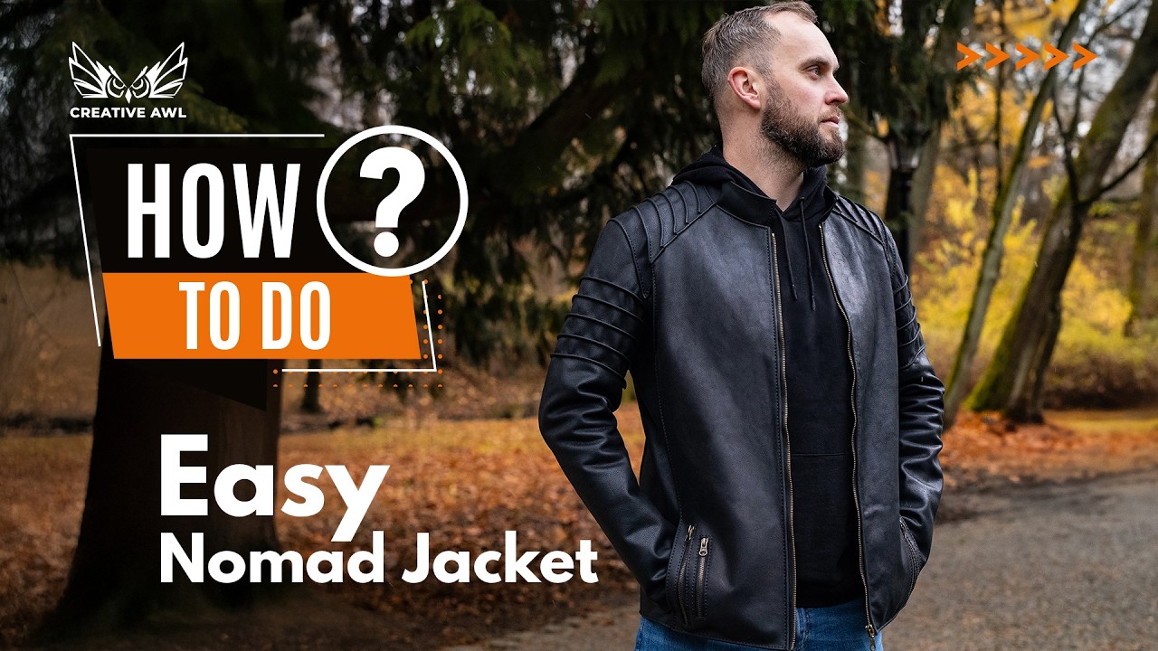 Easy Nomad Jacket DIY Leather Tutorial for BLACK WEEK 2025