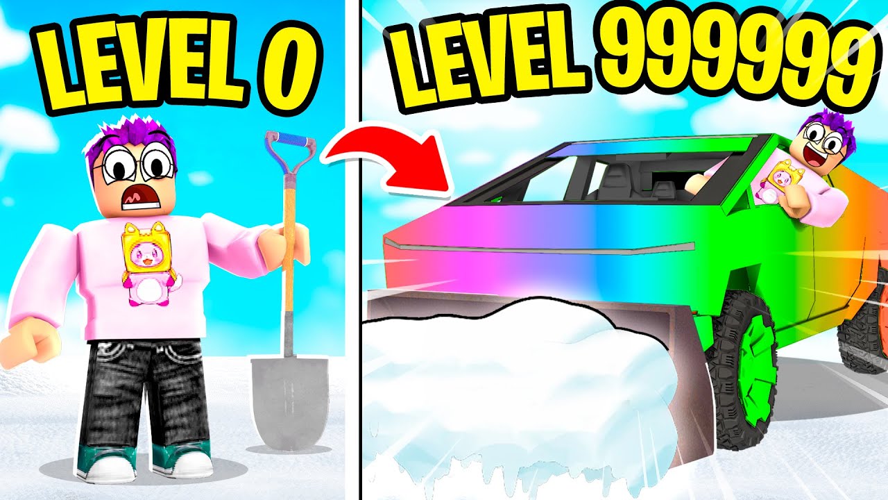 Can We Go MAX LEVEL In ROBLOX SNOW SHOVELING SIMULATOR!? (SECRETS UNLOCKED!)