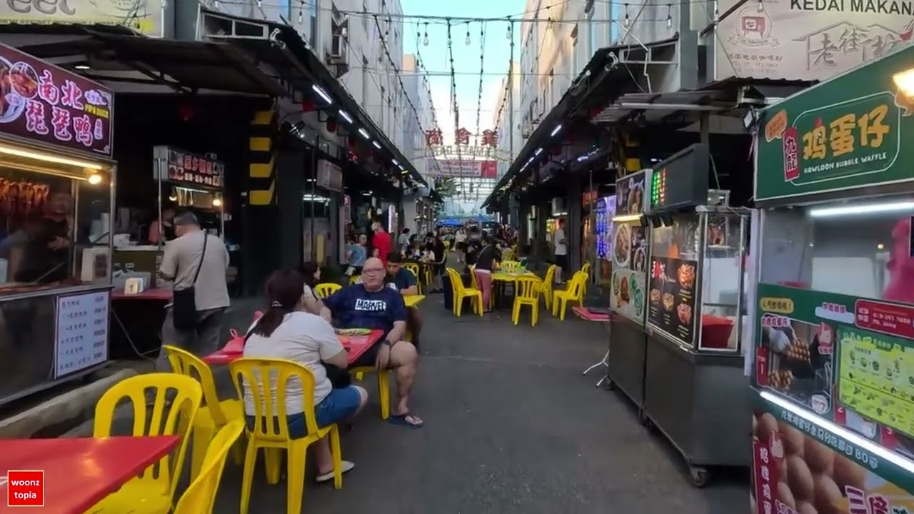 Malaysia: Permas Jaya Food Street (Permas Old Street 2)