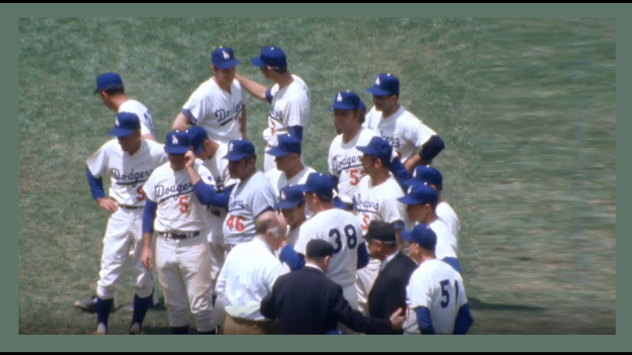 June 6, 1971 Dodgers Old Timers Game Footage Minus Media Outtakes