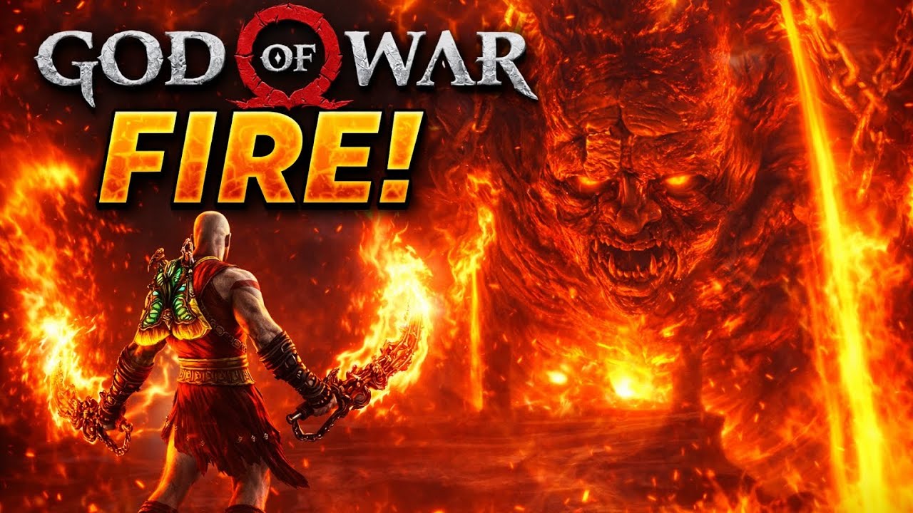 KRATOS FIGHT FIRE 🔥 MONSTER GOD OF WAR /God of war Play Mobile 🎮