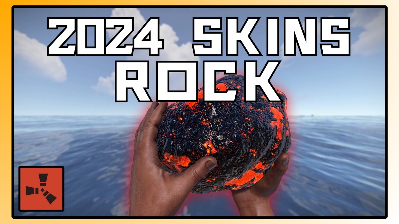 Rust &mdash; Все скины Rock, вышедшие в 2024 году