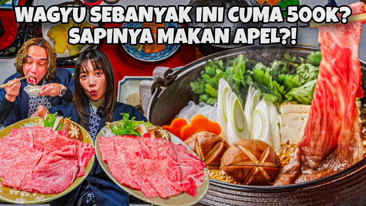 GOKIL BONCABE JEPANG PAKE CABE SCORPION?!MAKAN PAKE WAGYU SEBANYAK INI CUMA 500k?!