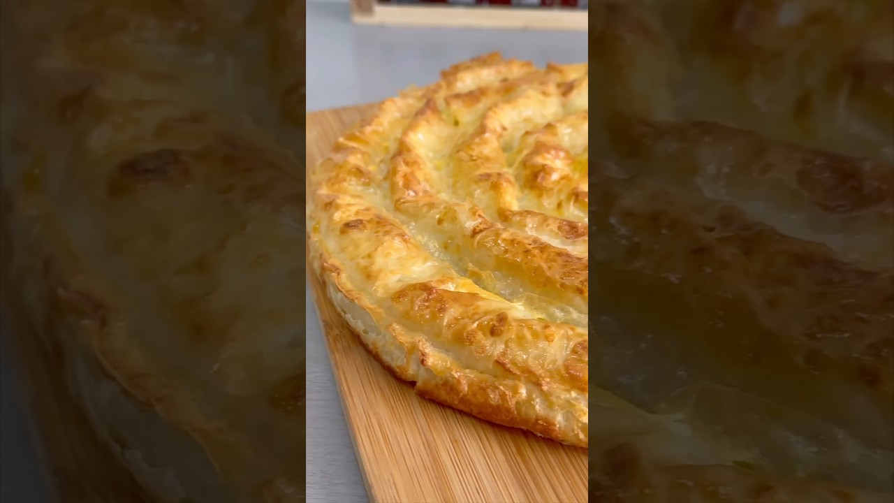 Баница из теста фило,или плацинда с творогом/Filo pastry pie