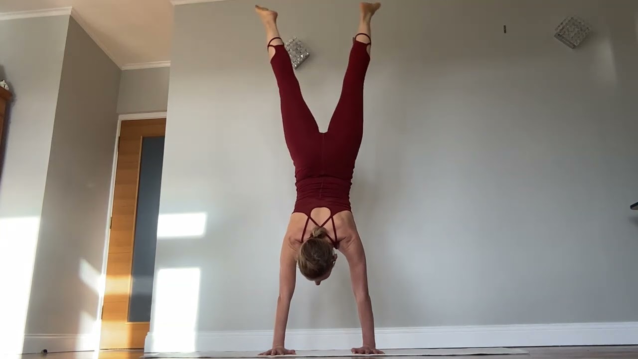 Handstand practice 