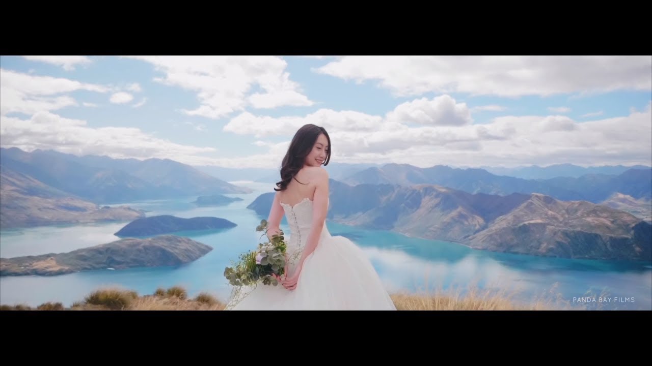 J & P's pre wedding elopement video in Queenstown New Zealand