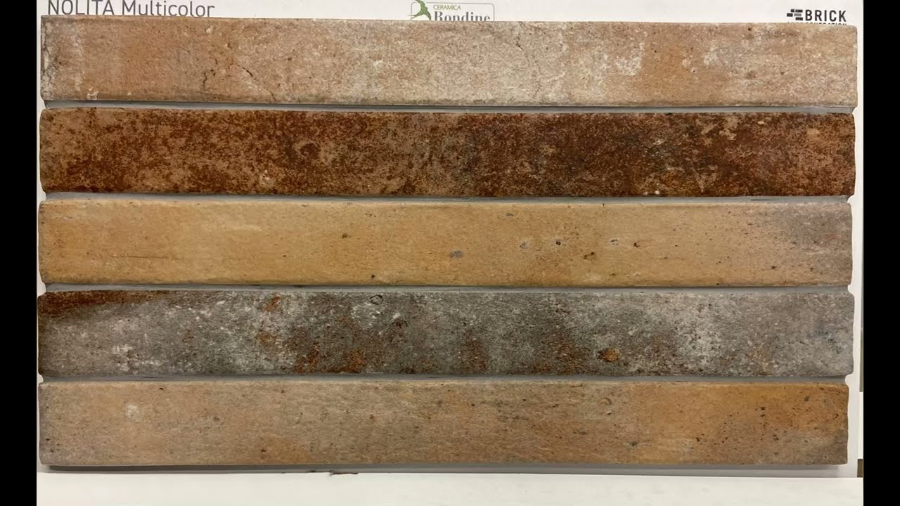 Плитка Rondine Group Nolita J92145 Multicolor Matt Brick 48x450