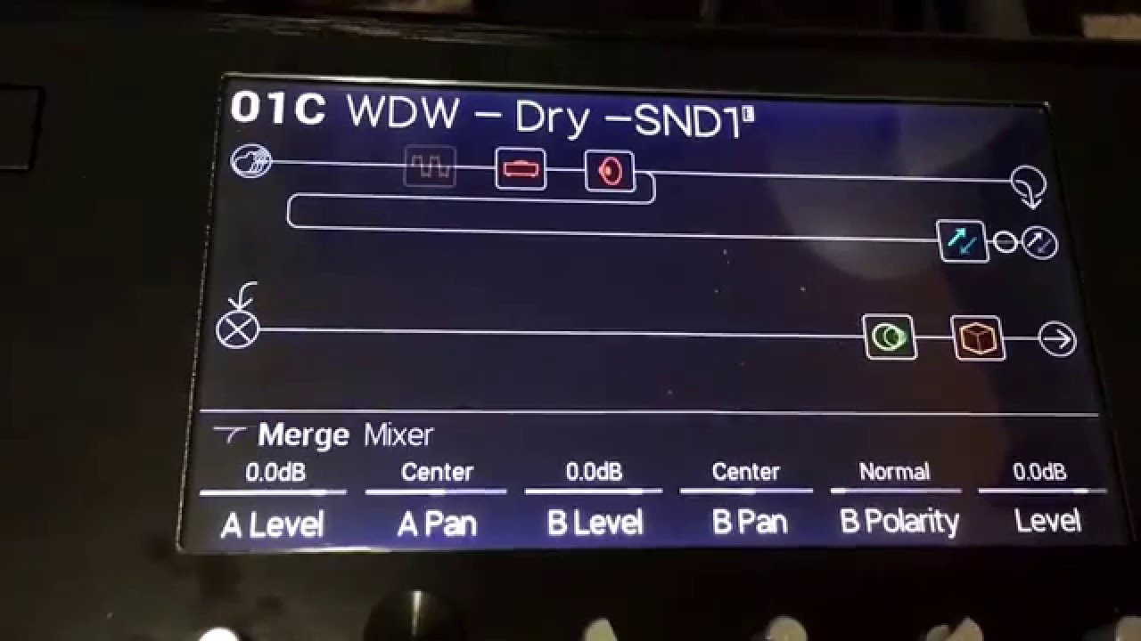 Line 6 Helix - Wet Dry Wet Setup