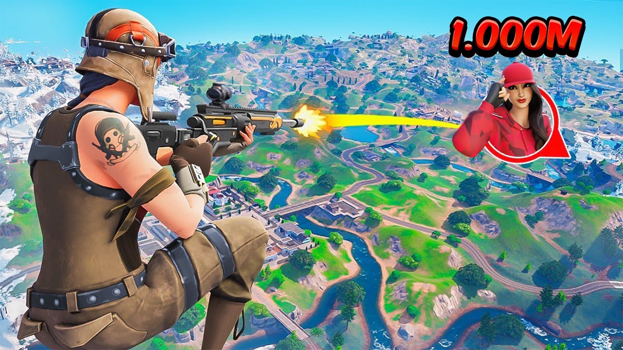 1 STUNDE XXL SNIPER vs HIDER in Fortnite (zu krass)