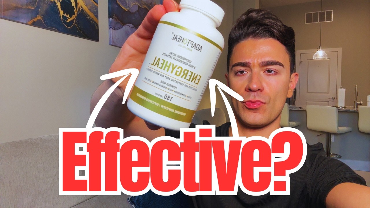 This Supplement Makes You Feel Calm + Focused: ADAPTOHEAL Energyheal Adaptogenic Energy Supplement